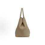 HERMES Garden Party 36 Silver clasp handbag 36 Women 1C Poussiere dust color